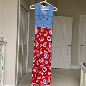 Vintage floral dress